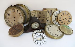 Box Of Clock Dials