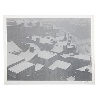 A. Aubrey Bodine. "Blanket of Snow," photograph