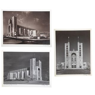 A. Aubrey Bodine. "Cathedral of Mary," 3 photos