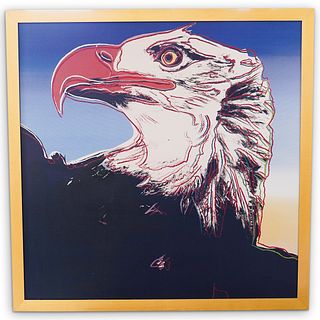 After Andy Warhol "Bald Eagle" Screenprint