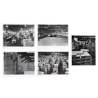 A. Aubrey Bodine. Five Warehouse Themed Photos