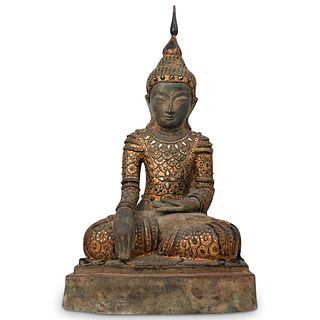 Antique Tibetan Metal Buddha Statue