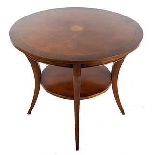 Continental Style Mixed Wood Center Table