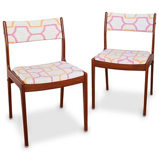 Pair Of Uldum Mobelfabrik Danish Chairs