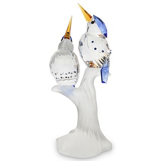 Swarovski Crystal Double Bird Figurine