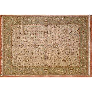Indo Agra Carpet, India, 9.7 x 13.11