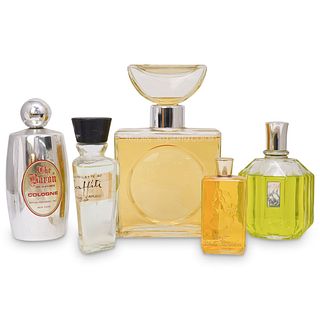 (5Pc) Vintage Perfume Bottle Grouping