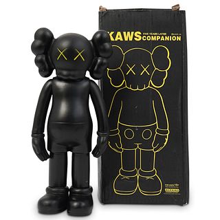 Kaws Style Black Vinyl Companion Figure