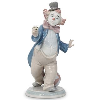 Lladro "For A Smile" Porcelain Clown Figurine