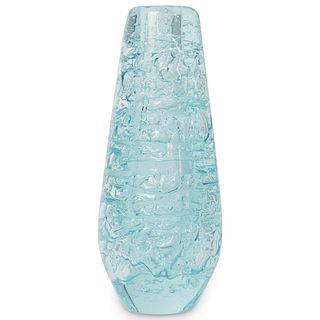Luigi Onesto Signed Glass Vase