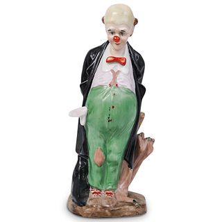 Monti Piero Porcelain Clown Figurine