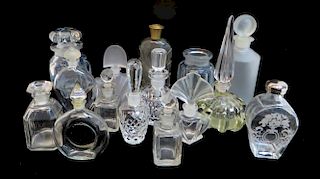 A Collection Of Perfume Bottles