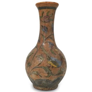 Antique Arabesque Stoneware Vase