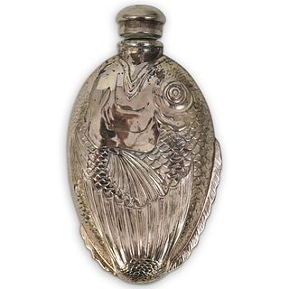 Towle Silver Plated Flask