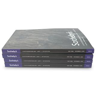 (4 Pc) Sotheby's New York 2005 Auction Catalogs