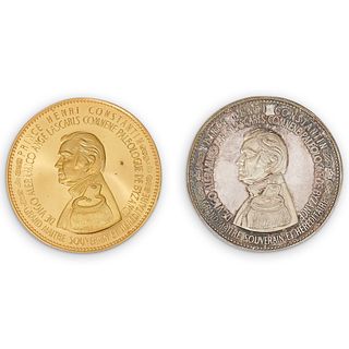 (2 Pc) Prince Henri Constantin Coins