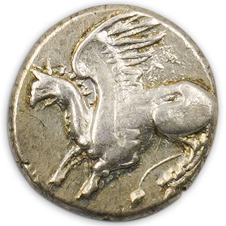 Thrace Abdera Silver Tetrobol Ancient Coin