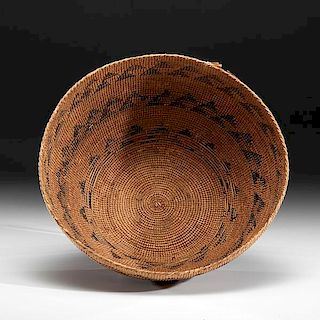 Southern California Basket Deaccessioned from the Hopewell Museum, Hopewell, New Jersey 