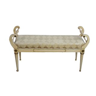 20th C. Louis XVI Style Bench