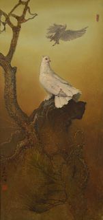 LEE MAN FONG | A Pair of Doves