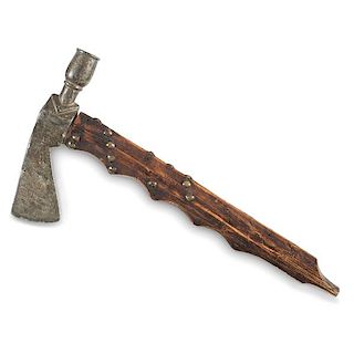 Plains Pipe Tomahawk from the William H. Jensen (1886-1960) Collection 
