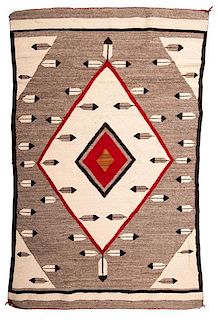 Navajo Pictorial Weaving / Rug from a Minnesota Collection 