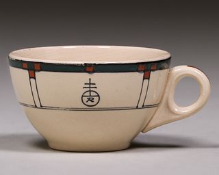 Roycroft Buffalo China Tea Cup c1920s