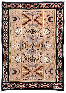 Navajo Teec Nos Pos Roomsize Weaving / Rug  