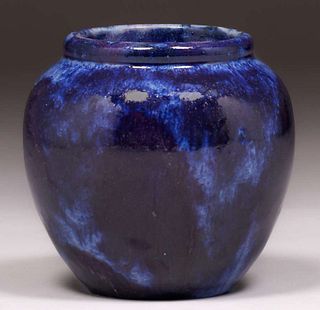 Fulper Pottery #644 Chinese Blue Flambe Vase c1920