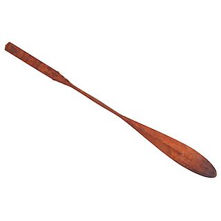 Penobscot Carved Canoe Paddle 