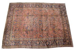 Kashan Oriental Carpet
9' 9" x 13'