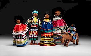 Seminole Dolls from the Historic Glen-Isle Resort, Bailey, Colorado 