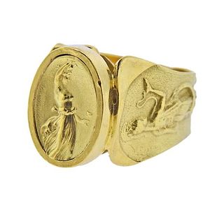 Athena 18K Gold Ring