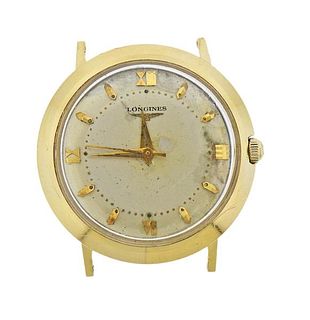Longines 14k Gold Vintage Manual Wind Watch 