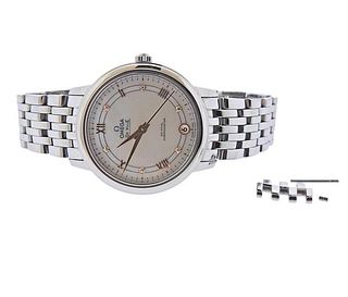 Omega De Ville Mother of Pearl Diamond Chronometer Watch 