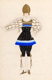 Umberto Brunelleschi (Montemurlo 1879-Parigi 1949)  - Theatrical costume, 1935 ca.