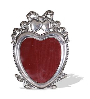 Tiffany & Co. Sterling Silver Heart Frame C-1900