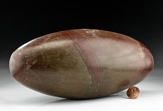 Indian Shiva Lingam Stone - Collected in 20th C.