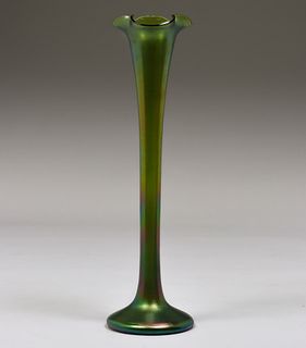 Huge Loetz Art Glass Floor Vase c1910