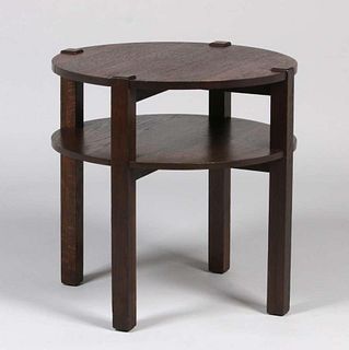 Lifetime Furniture Co #240 Lamp Table c1910
