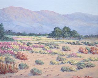 Isabel Robinson McCrae Painting San Jacinto Mountains Palm Springs