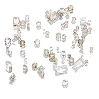 Lote de diamantes sin montar diferentes tallas y calidades 1.48 ct.