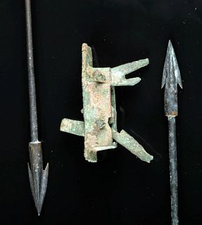 Chinese Warring States Bronze Crossbow Trigger