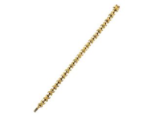 Tiffany & Co 18k Gold Classic X Bracelet 