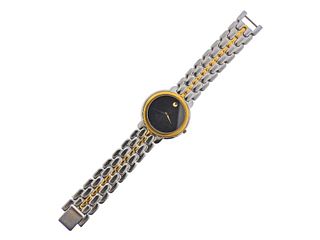 Movado Museum Two Tone Classic Watch 