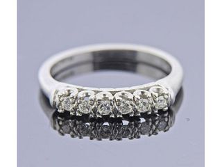 Platinum Diamond 7 Stone Ring 