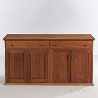 Thomas Moser Sideboard, Maine, late 20th century, cherry, ht. 31 1/2, wd. 60 1/4, dp. 19 3/4 in.