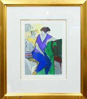 ITZCHAK TARKAY SIGNED AND NUMBERED LITHOGRAPH