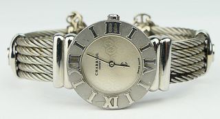 LADIES CHARRIOL POLISHED STAINLESS WATCH