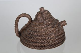 Zhou Dingfang, Coiled Rope Yixing Teapot